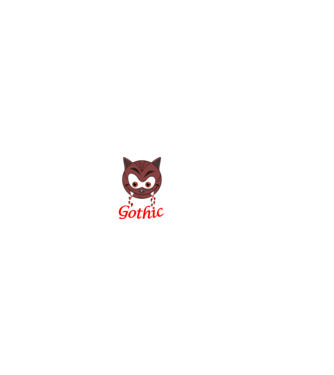 Gothic Metal EKG minta sötétkék pólón