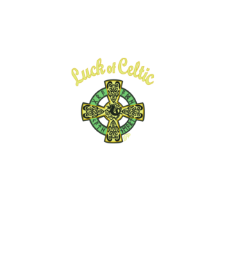 Luck of Celtic Epona minta fekete pólón