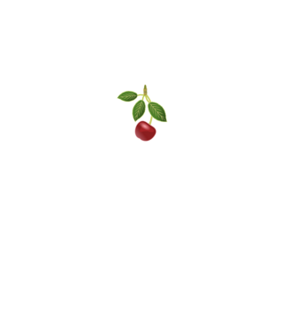 PentaCherry minta fekete pólón
