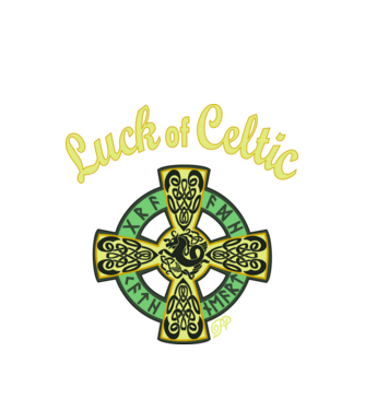 Luck of Celtic Epona minta fehér pólón