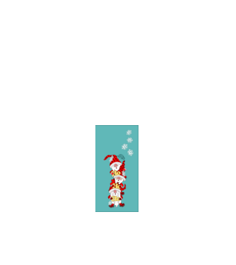 Ho Ho Ho Manók Telefontok minta fehér pólón