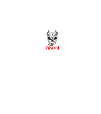 Heavy Metal EKG minta fekete pólón