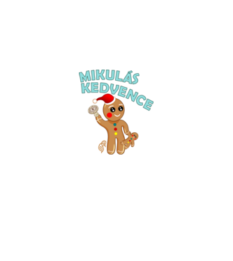Mikulás Kedvence minta neonpink pólón