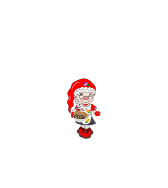 Mama Karácsony Klub minta homokszín pólón