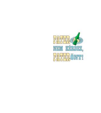 Fater Önt minta neonsárga pólón