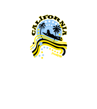 Szörfös 02 minta piros pólón