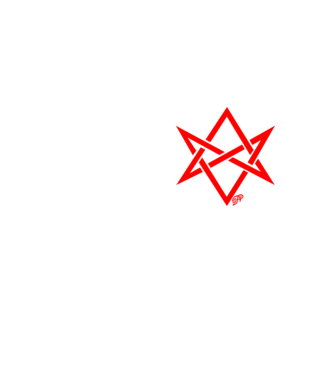 Asmodeus Démonszarv piros minta neonsárga pólón