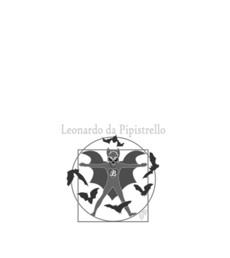 Leonardo Denevér Anatómia minta fehér pólón