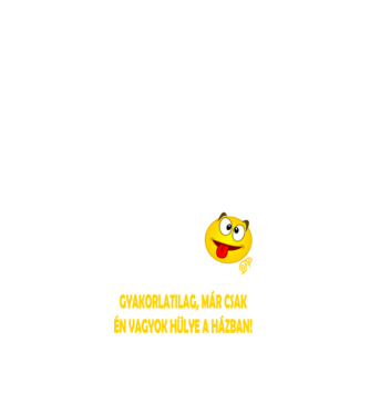 Intelligens és Hülye minta fehér pólón