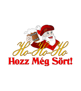 Hozz Még Sört minta fehér pólón