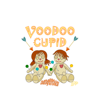 Voodoo Pár minta homokszín pólón
