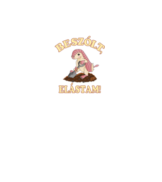 Ásó Tatu Beszólt minta türkiz pólón