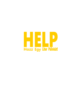 Help Pálinka minta farmerkék pólón