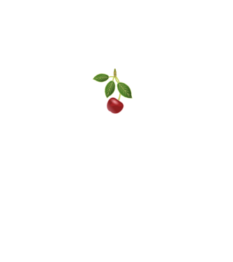 PentaCherry minta fekete pólón