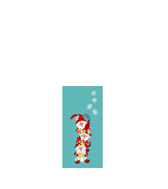 Ho Ho Ho Manók Telefontok minta fehér pólón
