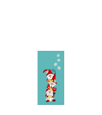 Ho Ho Ho Manók Telefontok minta fehér pólón