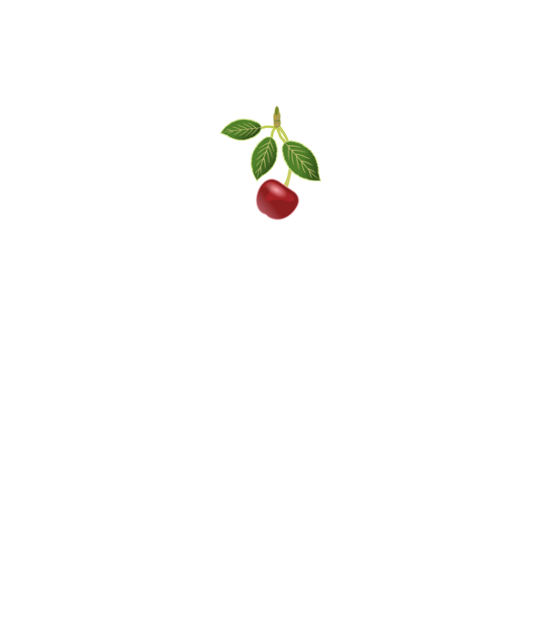 PentaCherry minta fekete pólón