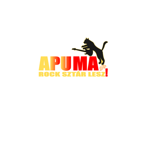 Apu ma Rocksztár lesz minta türkiz pólón