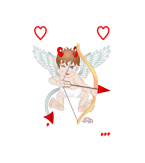 Vigyázat Szívtolvaj minta fekete pólón