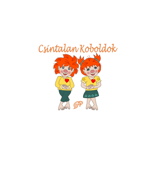 Csintalan Koboldok minta fekete pólón