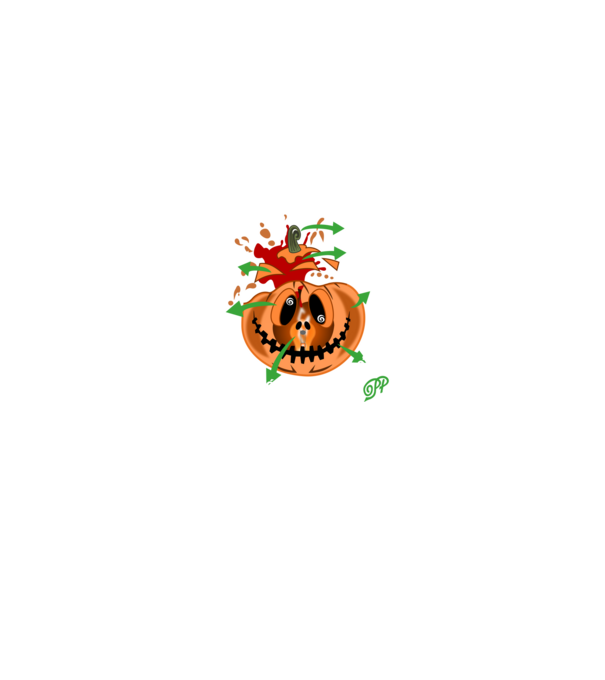 Tökfej Anatómia minta fekete pólón
