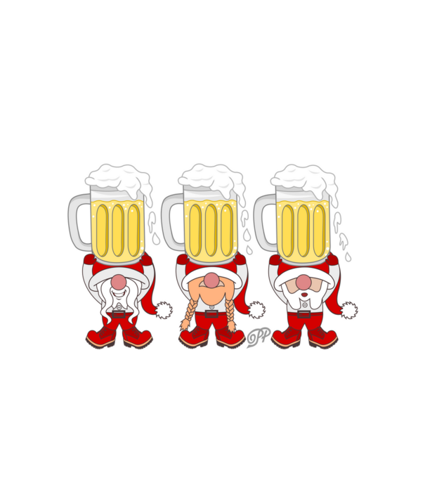 Hozz Még Sört Apók A minta fehér pólón