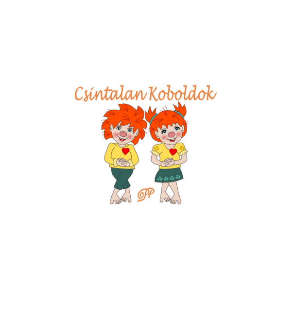 Csintalan Koboldok minta fekete pólón