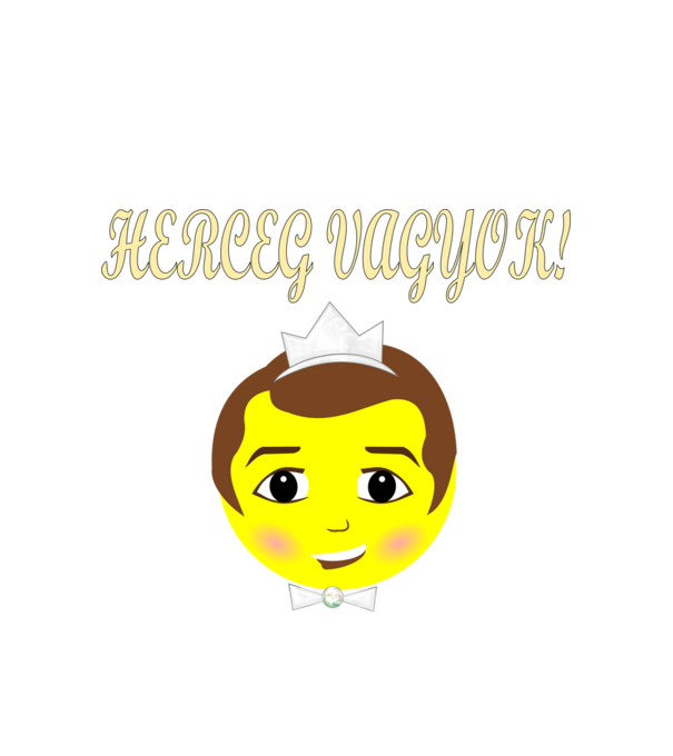 Herceg karakter minta fehér pólón
