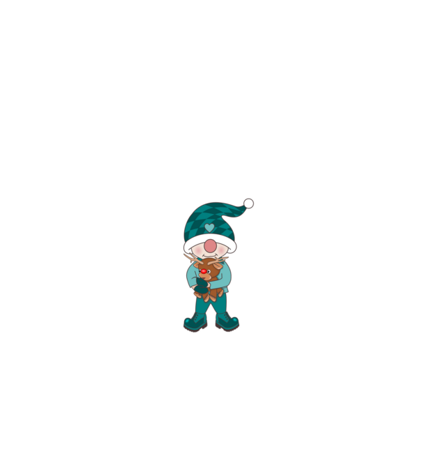 Kölyök Karácsony Klub minta fehér pólón