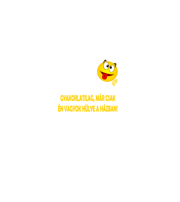 Intelligens és Hülye minta fekete pólón