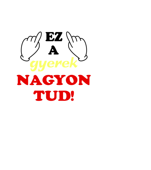 Ez a gyerek nagyon tud minta fehér pólón