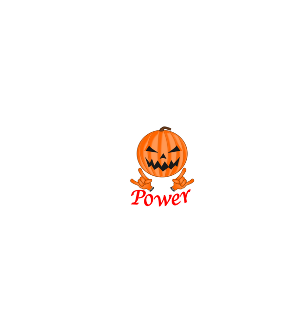 Power Metal EKG minta fehér pólón