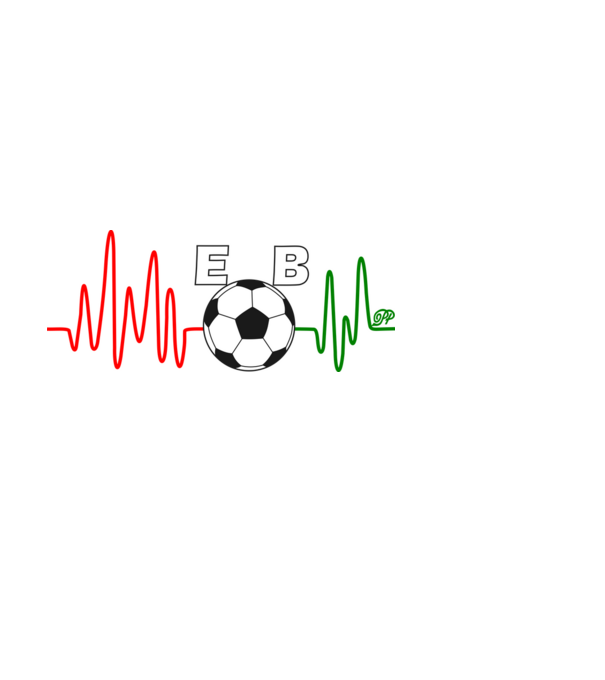 EB EKG minta világoskék pólón