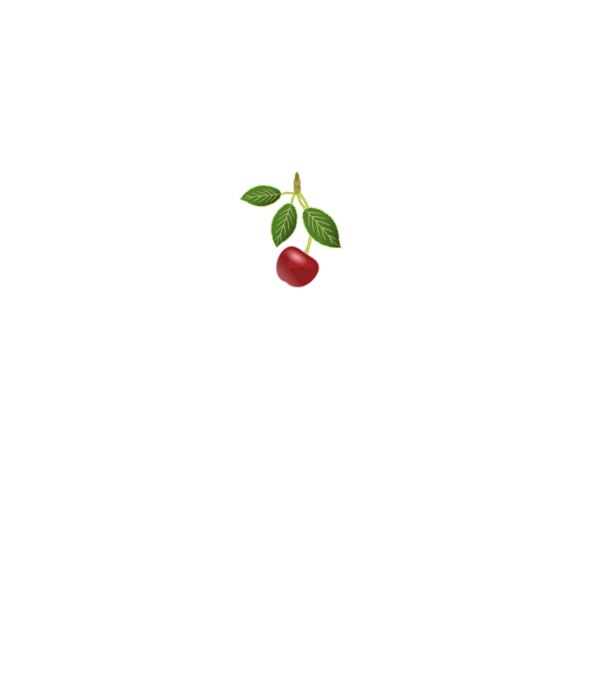 PentaCherry minta fekete pólón