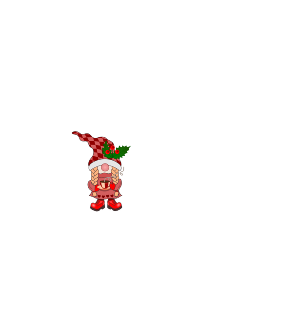 Anya Karácsony Klub minta fehér pólón