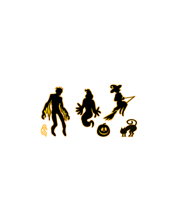 Halloween Vonalkód minta fehér pólón
