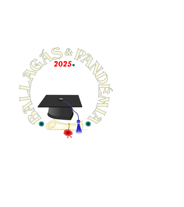 Ballagás és Pandémia Sapkás fehér szöveggel minta fekete pólón