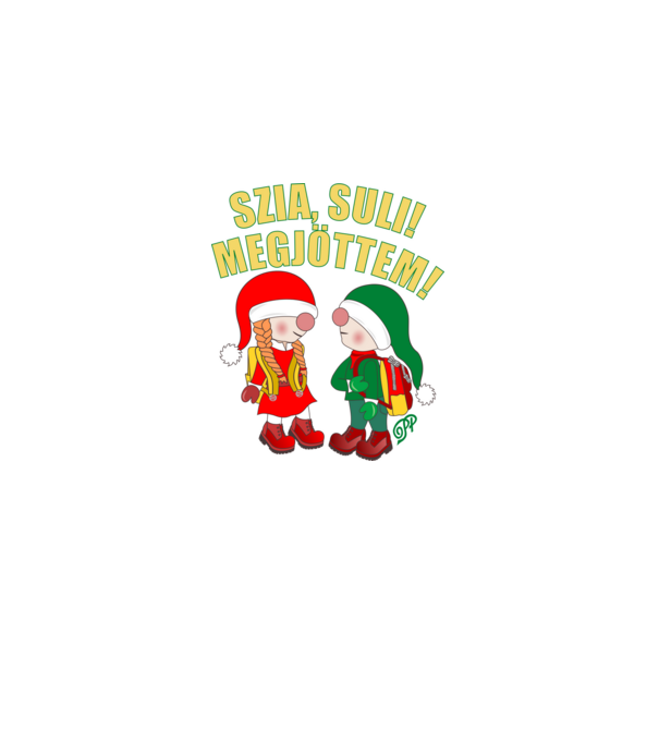 Sulis Manók minta királykék pólón