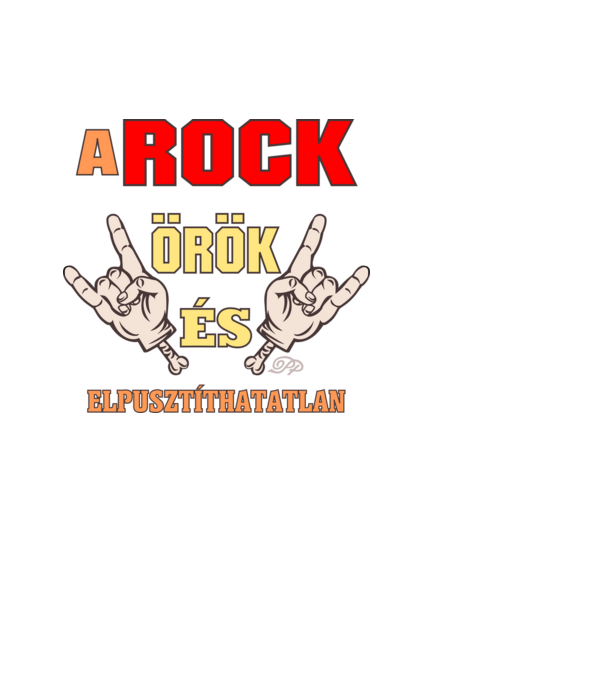 Örök Villák minta fekete pólón