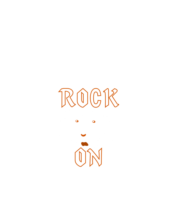 Rock On Tigris minta fekete pólón