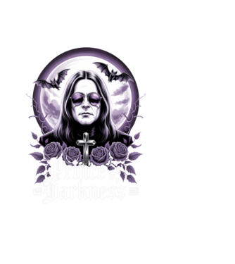 Prince of Darkness minta fekete pólón
