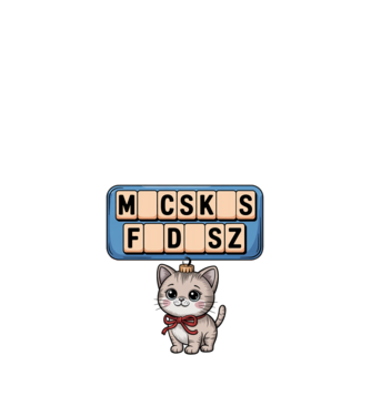 Macskás Fadísz minta fekete pólón