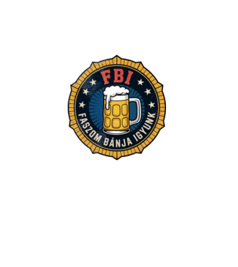 FBI legénybúcsú 2 minta fehér pólón