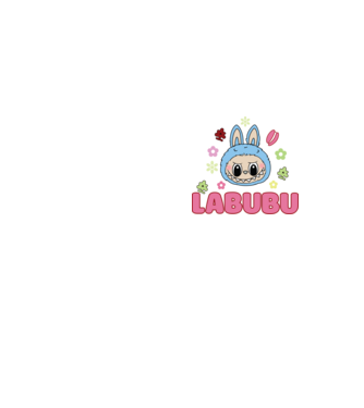 Labubu minta neonsárga pólón