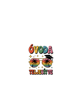 Óvoda teljesítve minta fehér pólón