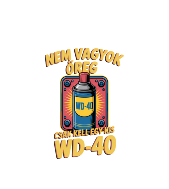 Nem vagyok öreg, csak kell egy kis WD-40 minta fehér pólón