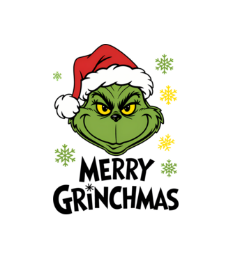 Merry Grinchmas fehér pólóra minta fehér pólón