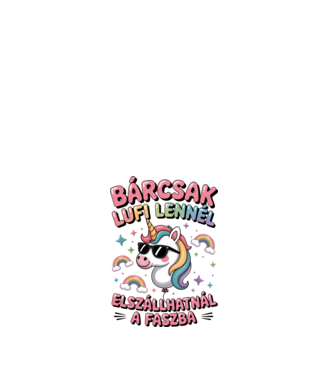 Bárcsak lufi lennél minta fehér pólón