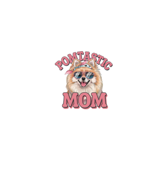 Pomtastic mom minta királykék pólón