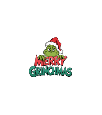 Merry Grinchmas minta fekete pólón